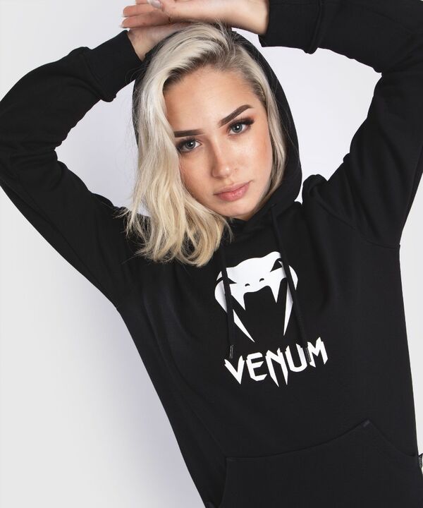 VE-04596-001-L-Venum Classic Hoodie - For Women - Black - L