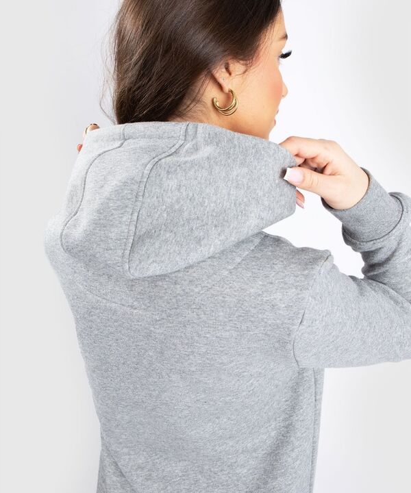 VE-04596-031-L-Venum Classic Hoodie - For Women - Light Heather Grey - L