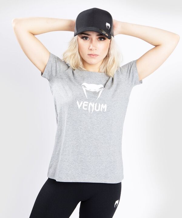 VE-04599-031-L-Venum Classic T-Shirt - For Women - Light Heather Grey - L