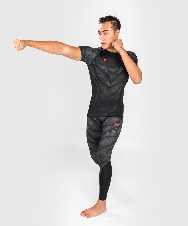 VE-04692-100-L-Venum Phantom Rashguard Short Sleeves