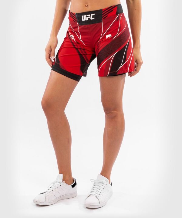 VNMUFC-00019-003-L-UFC Authentic Fight Night Women's Shorts - Long Fit