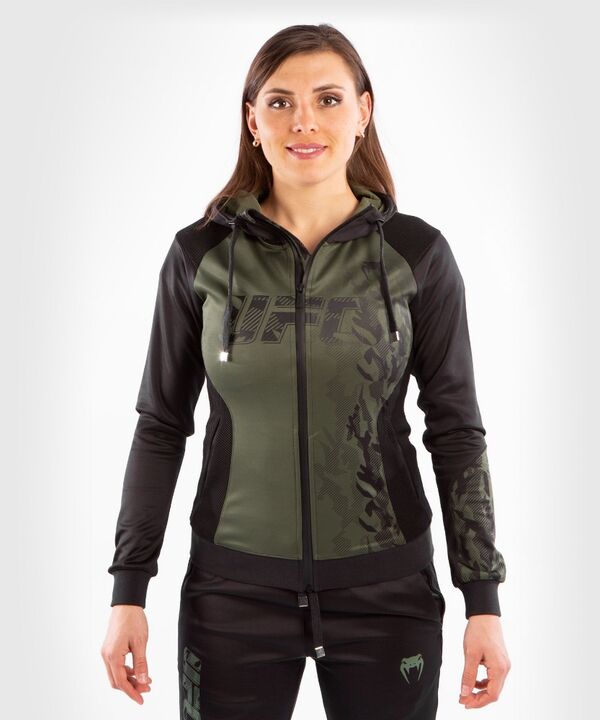 VNMUFC-00027-015-L-UFC Authentic Fight Week Women's Zip Hoodie