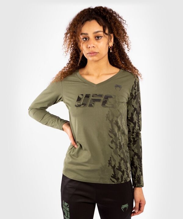 VNMUFC-00042-015-M-UFC Authentic Fight Week Women's Long Sleeve T-shirt