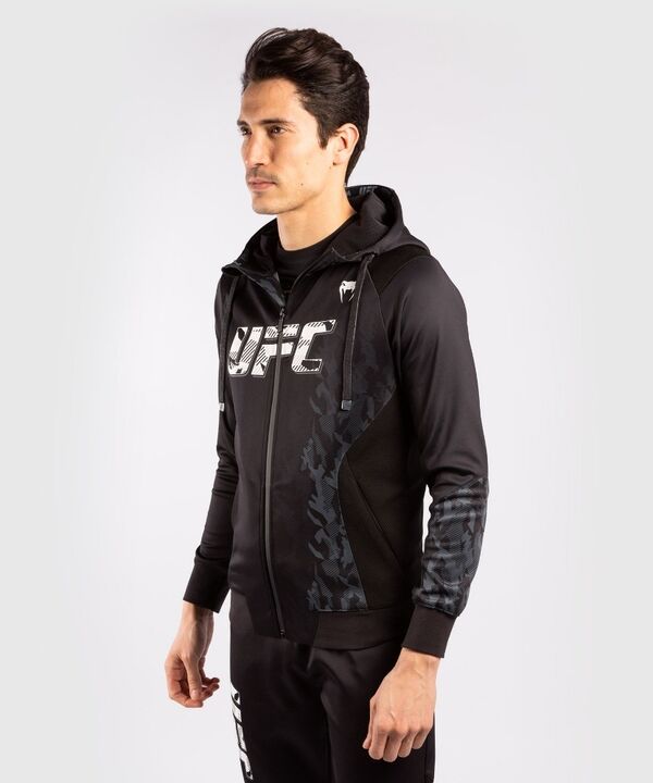 VNMUFC-00044-001-S-UFC Authentic Fight Week Men's Zip Hoodie