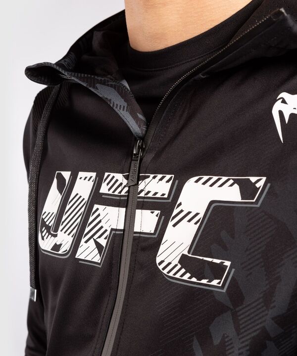 VNMUFC-00044-001-XL-UFC Authentic Fight Week Men's Zip Hoodie