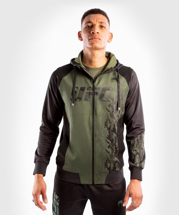 VNMUFC-00044-015-L-UFC Authentic Fight Week Men's Zip Hoodie