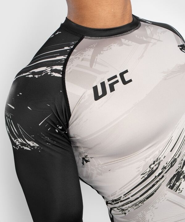 VNMUFC-00110-040-XL-UFC Authentic Fight Week 2.0 Rashguard - Long Sleeves