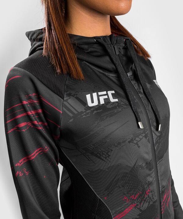 VNMUFC-00116-001-M-UFC Authentic Fight Week 2.0 Zip Hoodie - For Women