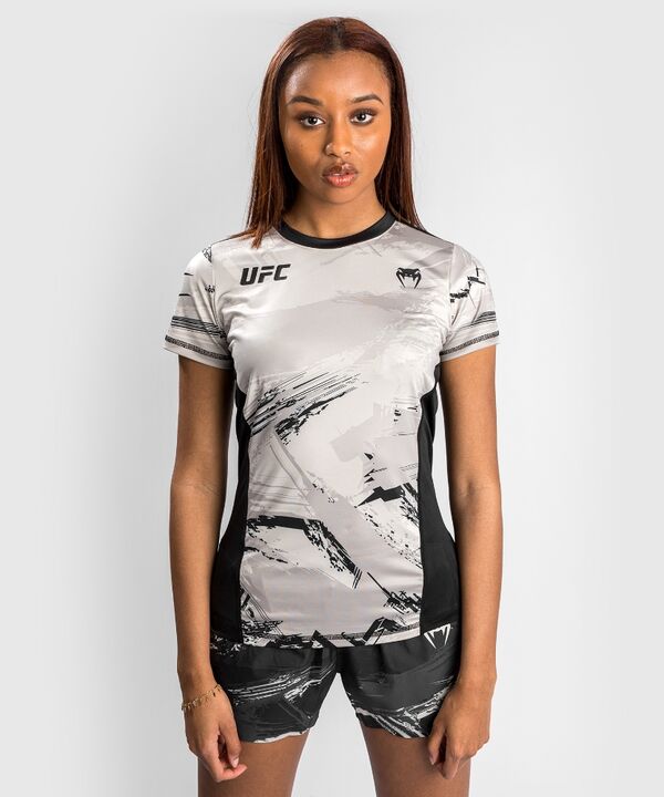 VNMUFC-00122-040-L-UFC Authentic Fight Week 2.0 Dry Tech T-Shirt - For Women