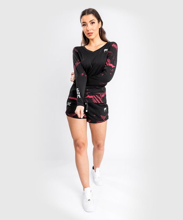 VNMUFC-00124-100-L-UFC Authentic Fight Week 2.0 Short - For Women