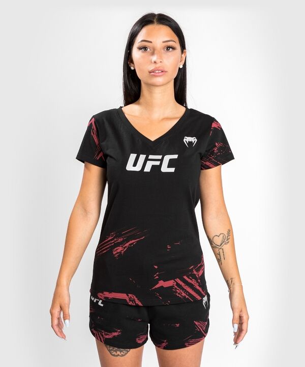 VNMUFC-00126-001-S-UFC Authentic Fight Week 2.0 T-Shirt - For Women