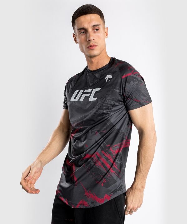 VNMUFC-00101-001-XL-UFC Authentic Fight Week 2.0 Men's Performance Short Sleeve T-shirt