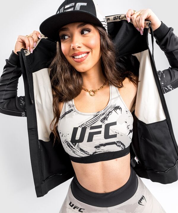 VNMUFC-00116-040-L-UFC Authentic Fight Week 2.0 Zip Hoodie - For Women