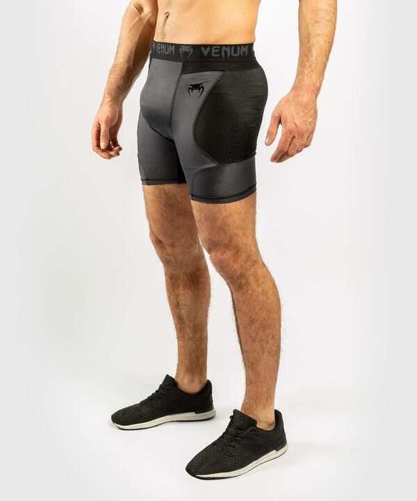 VE-03725-203-S-Venum G-Fit Compression Shorts - Grey/Black