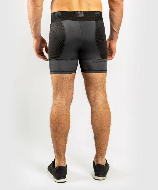 VE-03725-203-S-Venum G-Fit Compression Shorts - Grey/Black