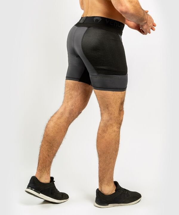 VE-03725-203-S-Venum G-Fit Compression Shorts - Grey/Black