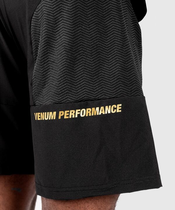 VE-03728-126-S-Venum G-Fit Training Shorts - Black/Gold