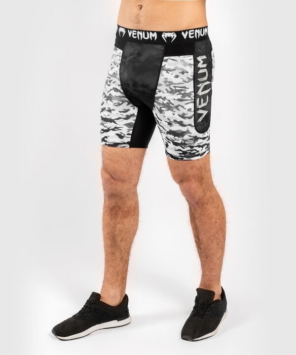 VE-03798-501-S-Venum Defender Compression Short - Urban Camo