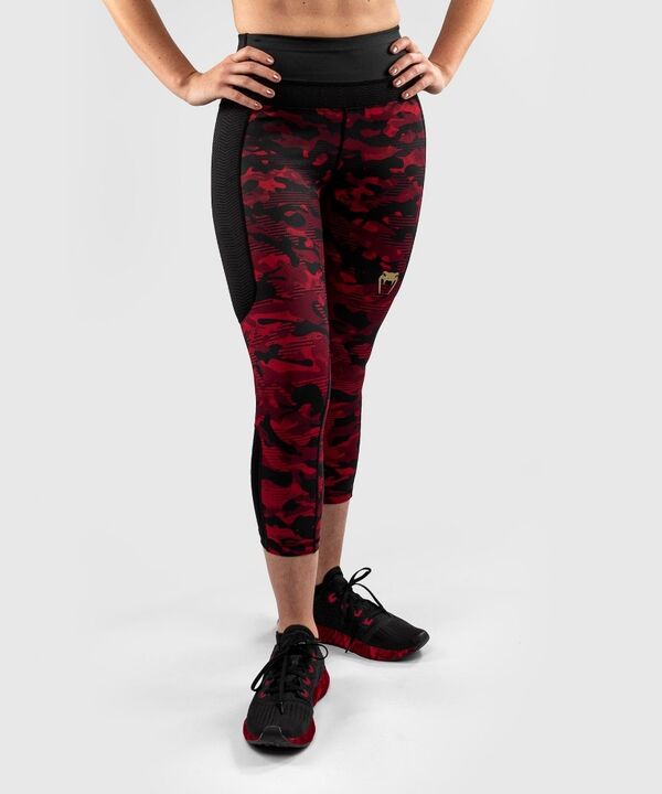 VE-03824-100-S-Venum Defender Crop Leggings - for women - Black/Red