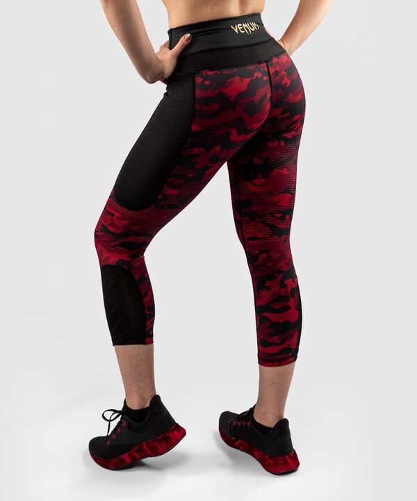 VE-03824-100-S-Venum Defender Crop Leggings - for women - Black/Red