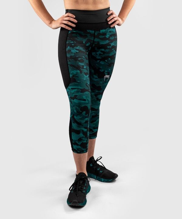 VE-03824-102-M-Venum Defender Crop Leggings - for women - Black/Green