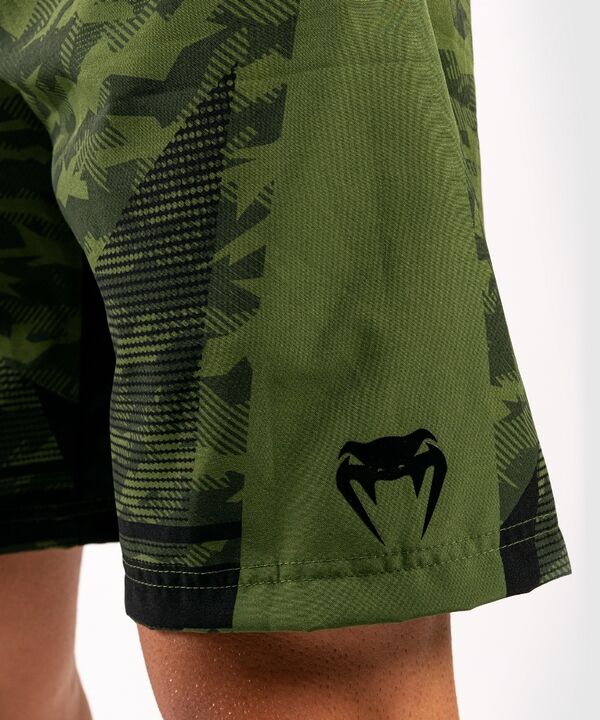 VE-04017-219-S-Venum Trooper sport shorts - Forest camo/Black