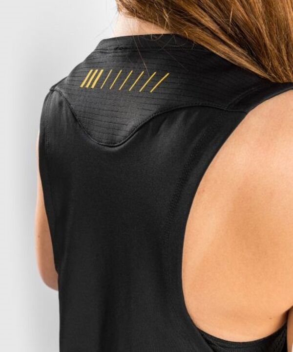 VE-04321-126-XS-Venum Tempest 2.0 Women Dry tech Tank Top Black/Gold - XS