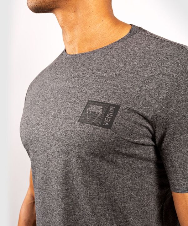 VE-04393-030-S-Venum Stamp T-Shirt - Dark Heather Grey