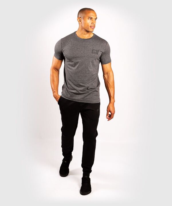 VE-04393-030-S-Venum Stamp T-Shirt - Dark Heather Grey