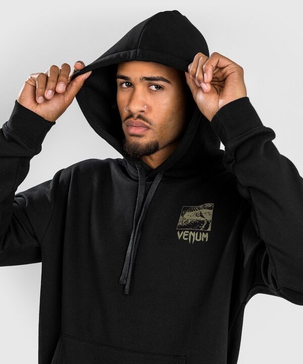 VE-04708-001-S-Venum Fangs Hoodie Regular Fit - Black - S