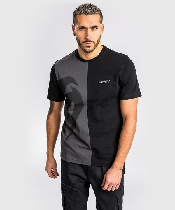 VE-04710-109-S-Venum x Giant Splitx T-Shirt - Black/Grey - S