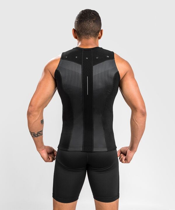 VE-04782-109-L-Venum Rashguard Sleevless Biomecha - Black/Grey - L