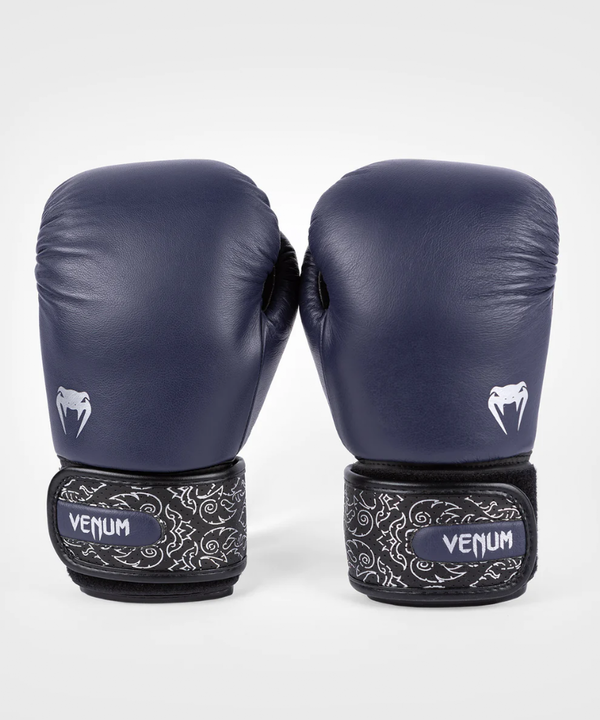 VE-04929-198-10OZ-Venum Power 2.0 Boxing Gloves - Navy Blue/Black - 10 Oz