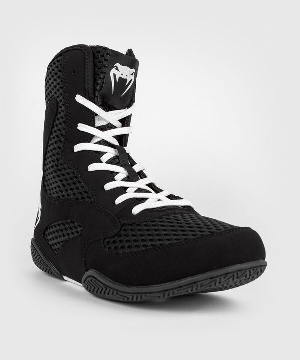 VE-04958-108-12.5-Venum Contender Boxing Shoes - Black/White