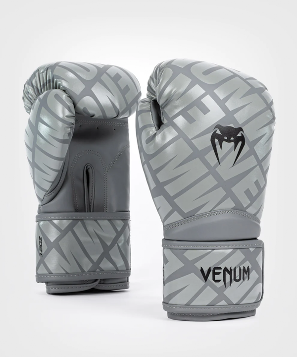 VE-05106-203-10OZ-Venum Contender 1.5 XT Boxing Gloves - Grey/Black