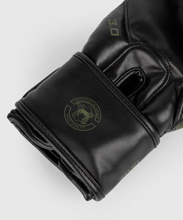 VE-03525-200-12OZ-Venum Challenger 3.0 Boxing Gloves - Khaki/Black