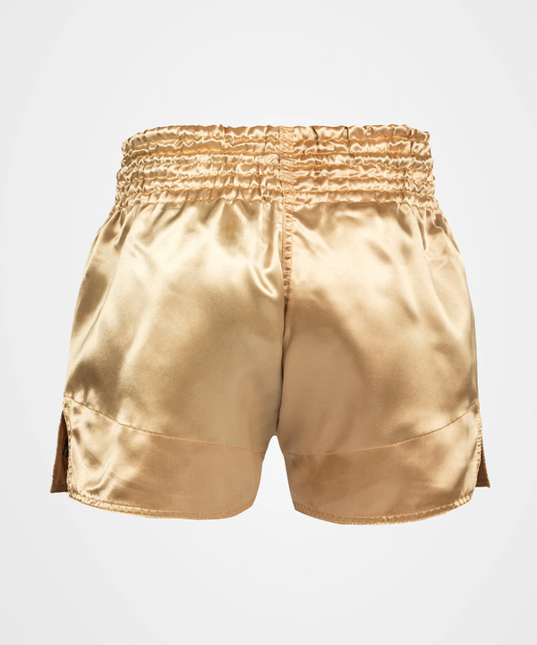 VE-03813-449-S-Venum Classic Muay Thai Shorts - Gold/Black