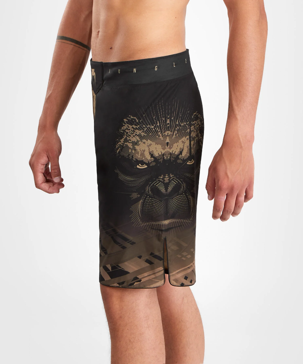 VE-05080-228-S- Gorilla Jungle Fightshort - Black/Sand