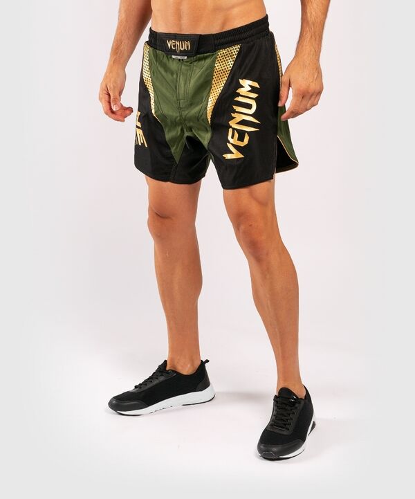 VE-04059-230-XL-Venum x ONE FC Fightshorts - Khaki/Gold