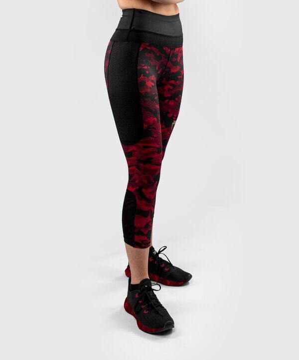 VE-03824-100-S-Venum Defender Crop Leggings - for women - Black/Red