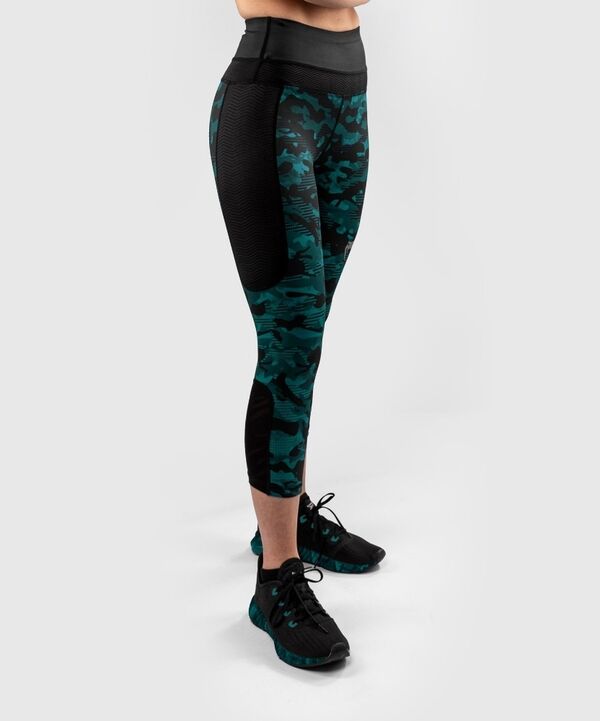 VE-03824-102-M-Venum Defender Crop Leggings - for women - Black/Green