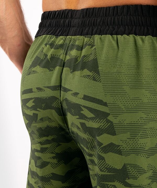 VE-04017-219-S-Venum Trooper sport shorts - Forest camo/Black