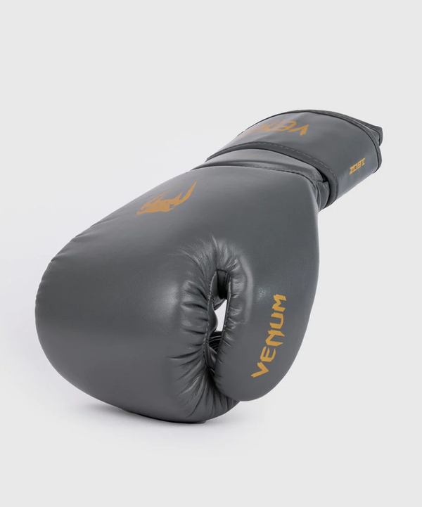 VE-05105-622-10OZ-Venum Contender 1.5 Boxing Gloves - Grey/Gold