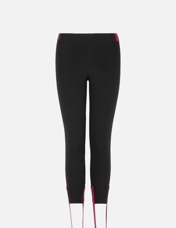 BXW1000292ASBK-L-Leggings With Elastic Stirrup