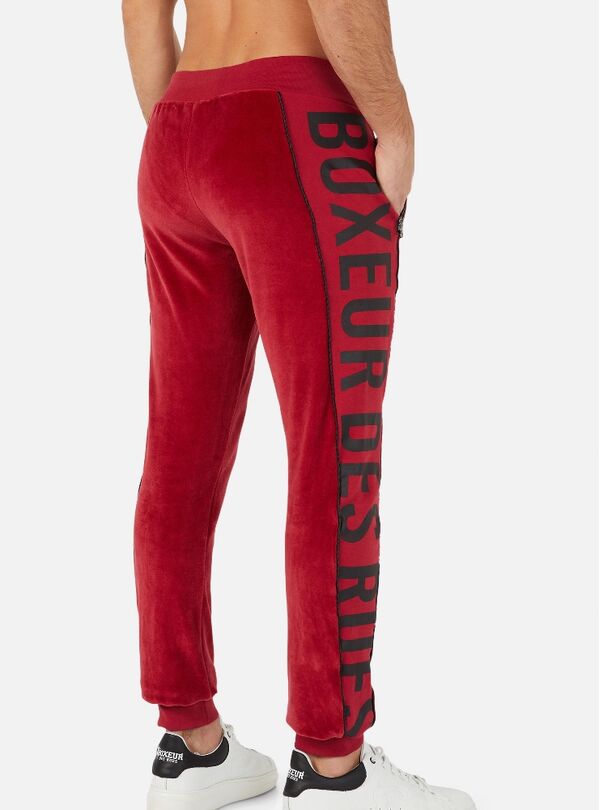 BXM1000301ASBU-L-Sweatpants With Velvet