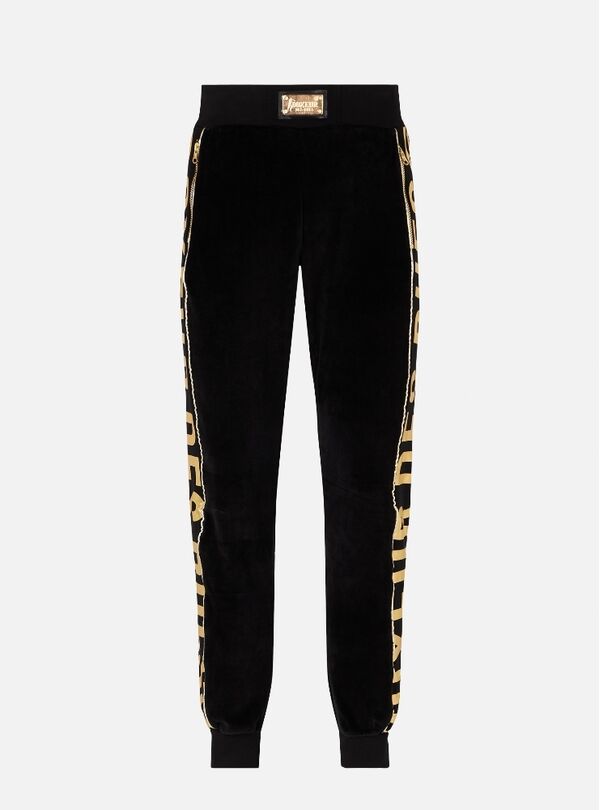 BXM1000301ASBK-M-Sweatpants With Velvet