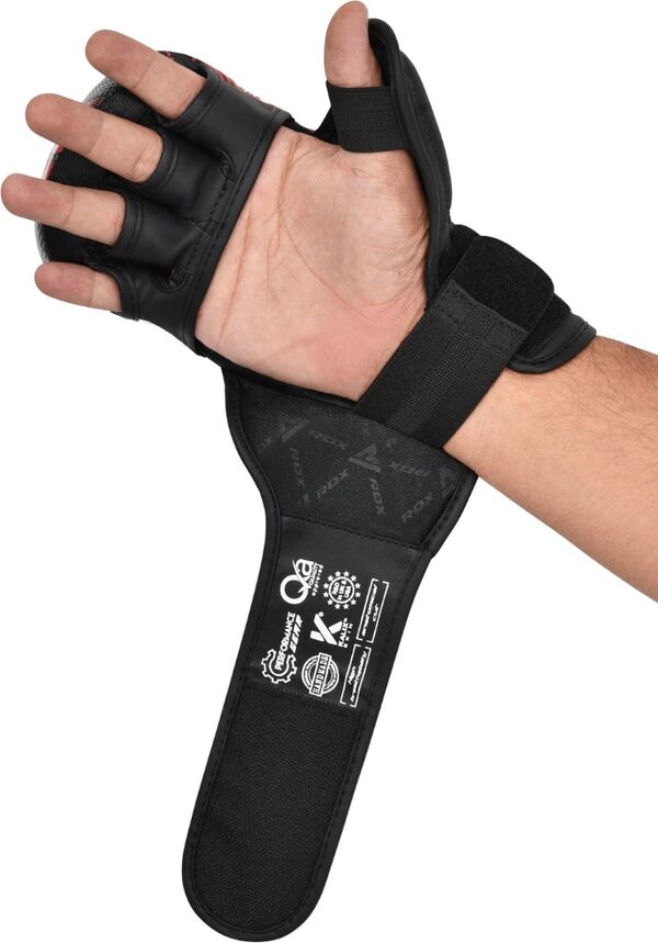 RDXGSR-IMF-1R-L-IMMAF Shooter MMA gloves