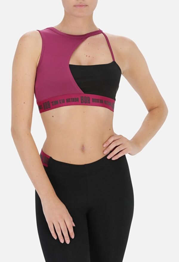 BXW3203242ASBK-L-Double Layers Sport Bra