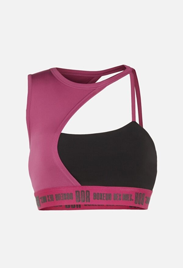 BXW3203242ASBK-L-Double Layers Sport Bra