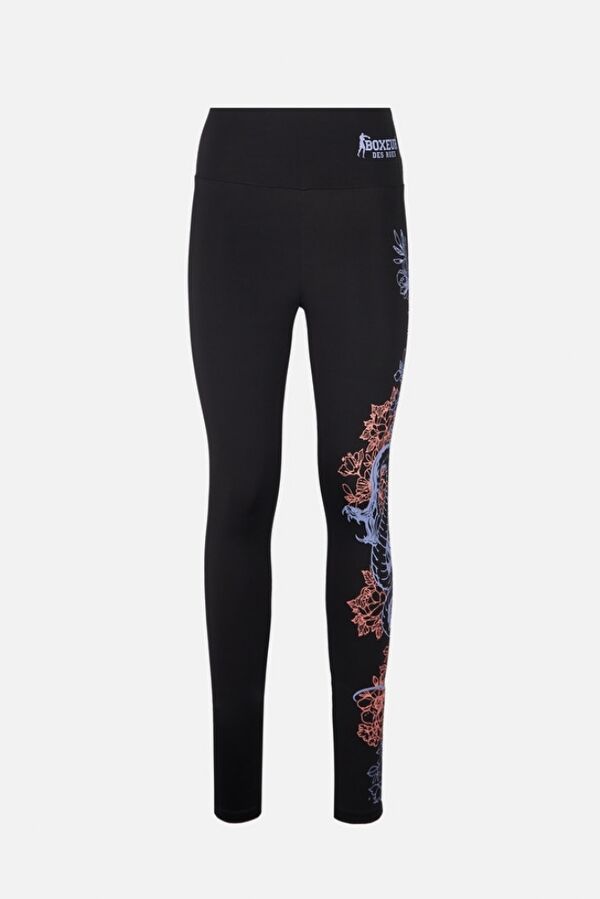 BXW1000330AT-BK-M-Printed Leggings